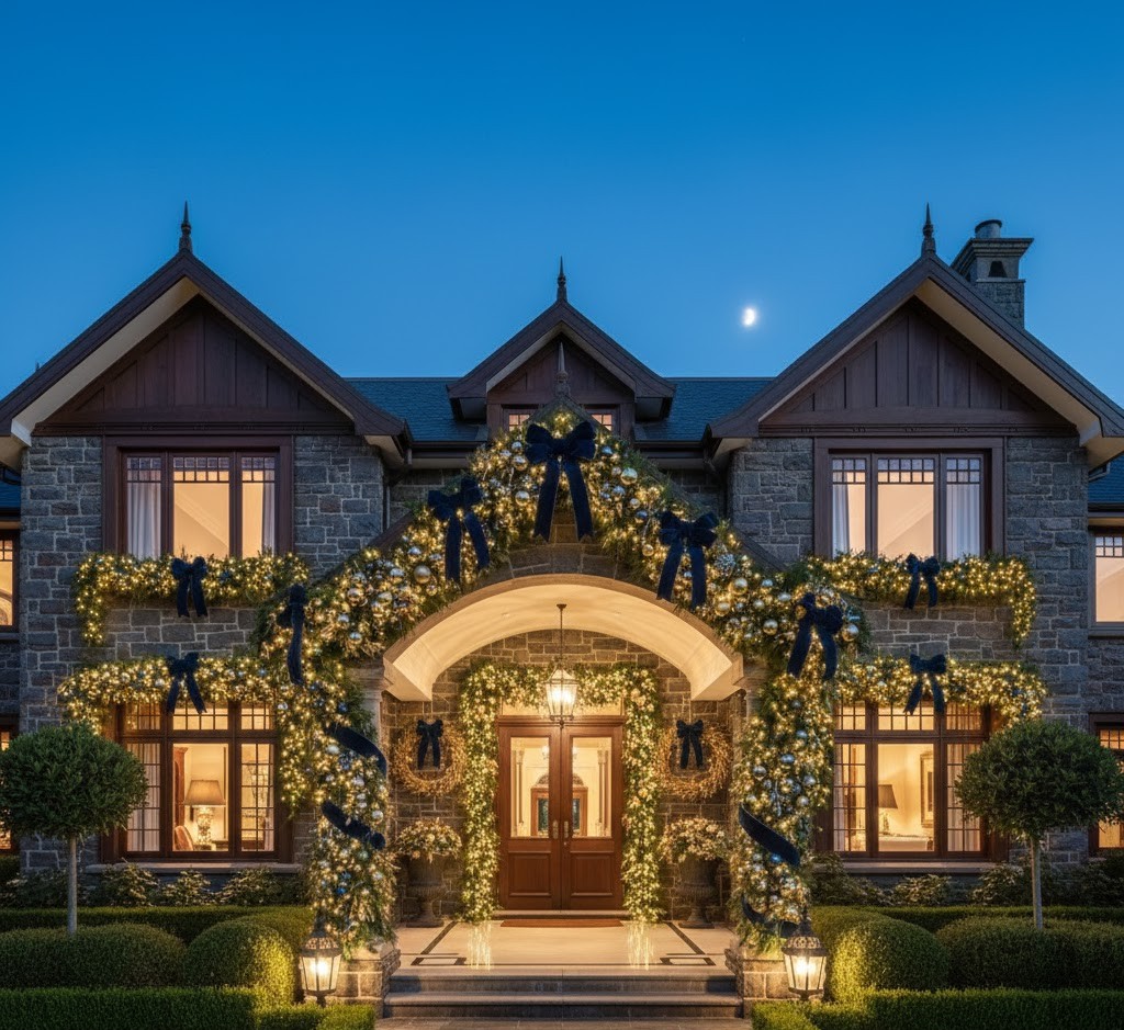 Outdoor seasonal decoration display