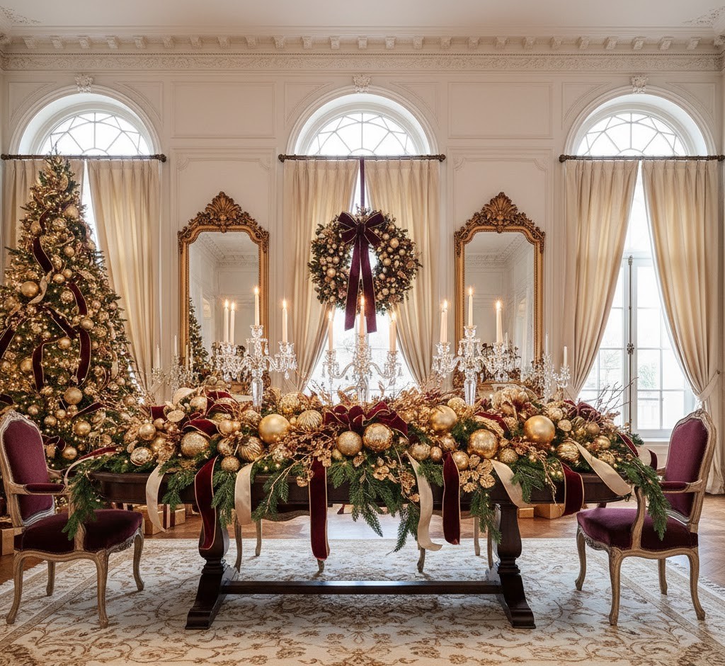 Luxury seasonal decoration display